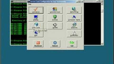 How to Run DCPROMO on Server Core Using CoreConfigurator (Gu