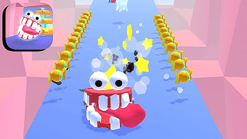 Teeth Run ​- All Levels Gameplay Android,ios (Part 12)