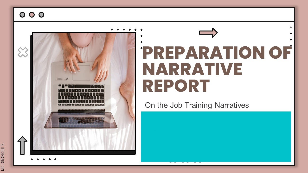 on the job training narrative report