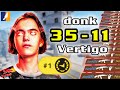 Highlight pov donk  all kill 3511  vertigo  cs2 faceit  jun 1 2024