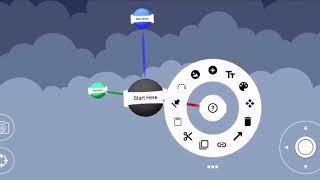 How to cut a node in Mind Map AR