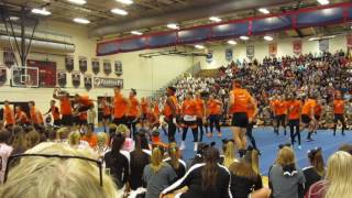 Juniors Powder Puff Cheerleading