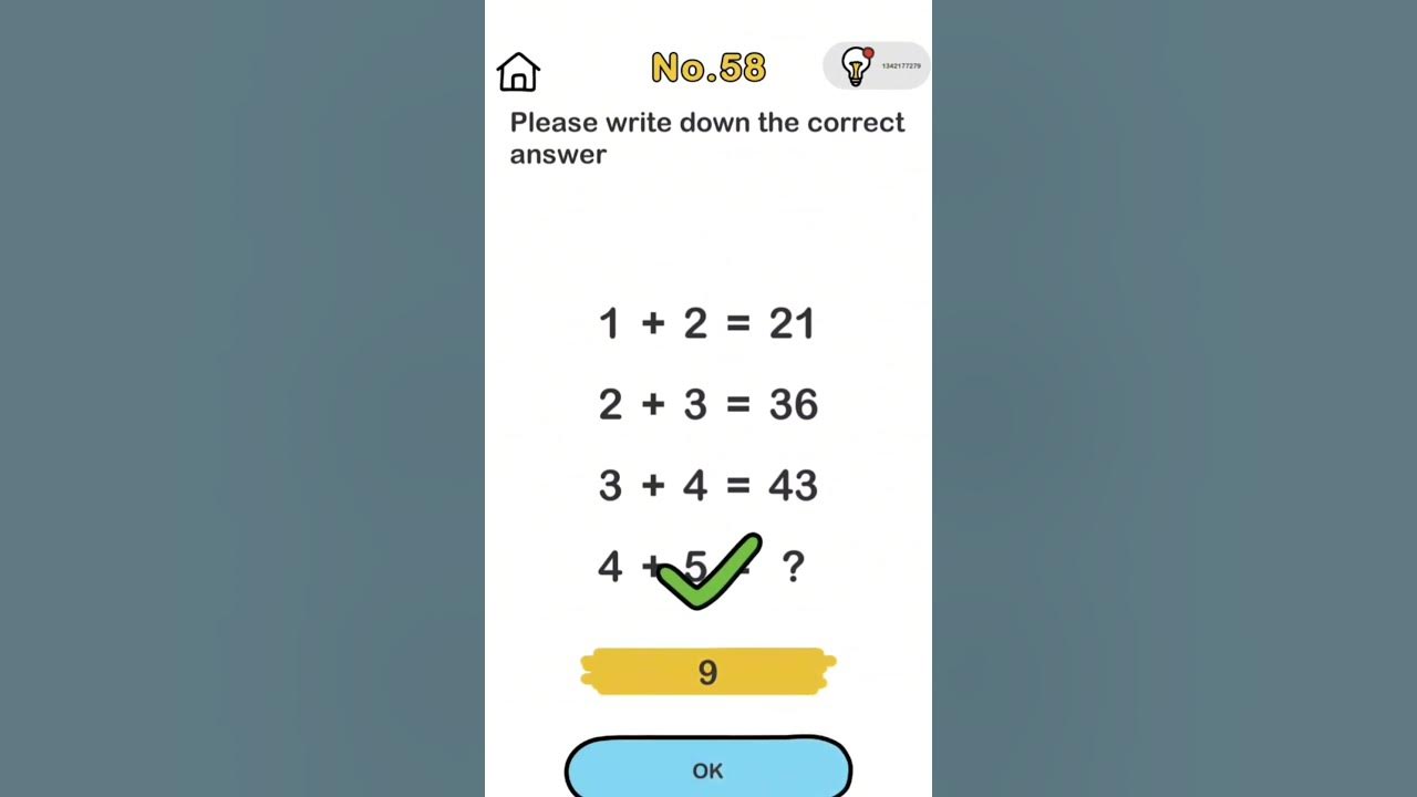 Please write down the correct answer brain out youtube