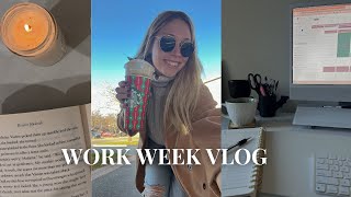 WORK WEEK DIARIES | feeling overwhelmed, working 95 as an HR coordinator & fun unboxings