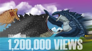 BLOOPZILLA vs Whale Shark Godzilla