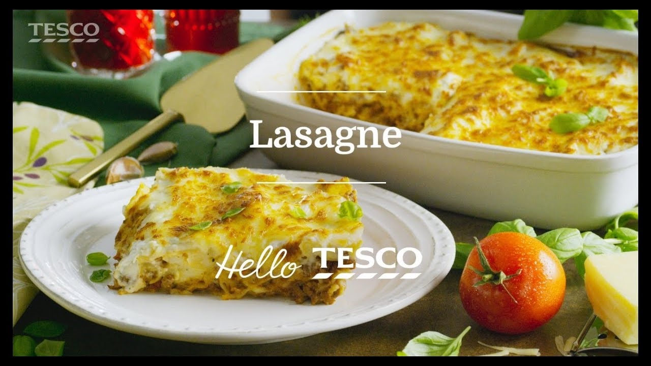 Tesco Recepty Lasagne YouTube