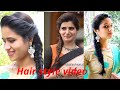 Actress #Samantha Inspired #HairStyle Tutorial// Beautiful Hair Style//Malayalam//Tips For The Day