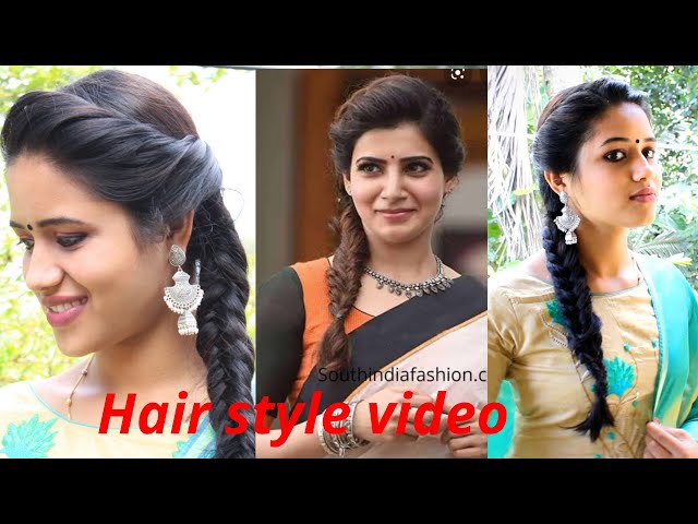 30 Second Easy #Hairstyles //Malayalam//Saranya's beauty vlog - YouTube