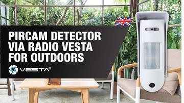 PIRCAM detector via radio for outdoors - VESTA-347 - Main Features and Specifications | By Demes