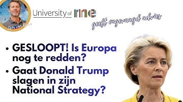 GESLOOPT! Is Europa nog te redden van haar ondergang?En gaat Trump 