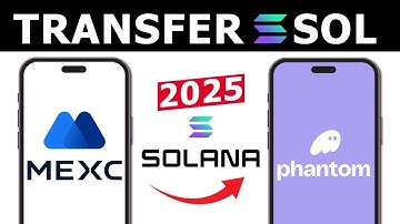 How to Transfer Solana Coin (SOL) From MEXC to Phantom Wallet | 2025 Updated