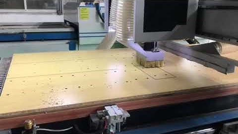 panel furniture cutting atc cnc router with 9 drilling heads cabinet machinery