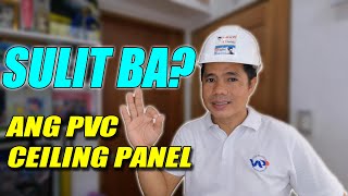 PVC Ceiling Panel | Price Comparison to (Fiber Cement Board) Hardiflex Gypsum Board Marine Plywood
