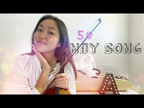 Alice's Violin lesson🎻 Suzuki vol.1- May Song
