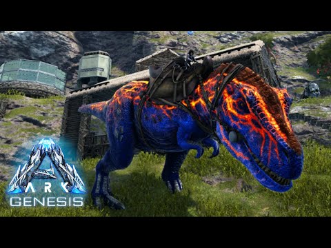 8 Ark Gen 超ｶｺｲｲ X レックス狙い 捨て蜘蛛集め マグマサウルス卵奪取準備 Pc版公式pve Ark Survival Evolved Youtube