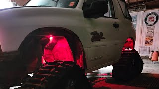 How to install tracks on a chevy tracker