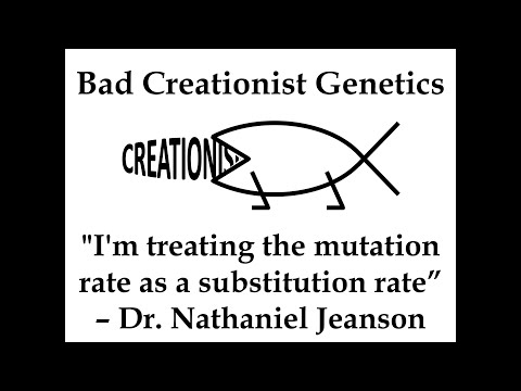 Bad Creationist Genetics: