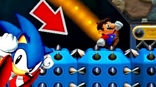 Super Mario Maker 2 🔧 Stepping on Sonic 100% + Cake 🔧 Mang #5YMM