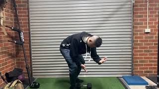 OffSet Loaded Single Leg Romanian Deadlift