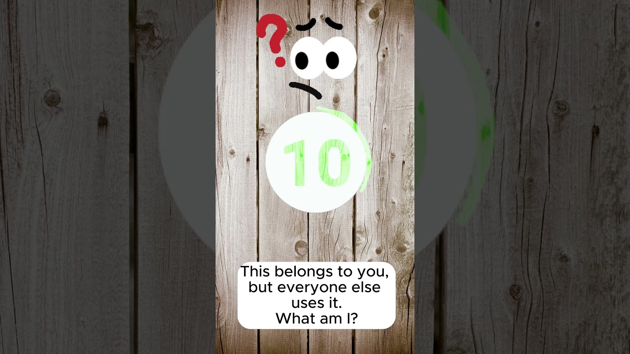 30-second brain blitz. Can you solve Riddle 17 