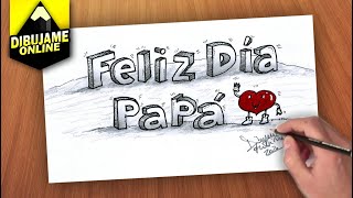 DIBUJO PARA EL DÍA DEL PADRE ?? - YouTube