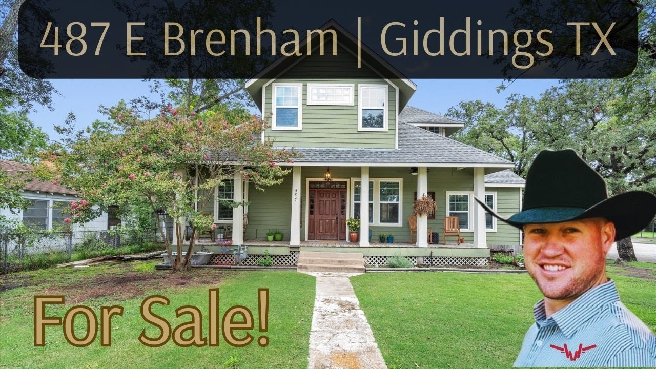 Timeless Elegance in Giddings, TX Homes for Sale YouTube