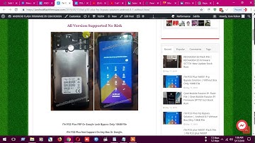 iTel P33 Plus Frp Bypass Solution | Android 8.1 Without Box Olny 10MB File