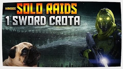 Destiny Solo-ing Crota 1 sword w/ blink strike from chalice