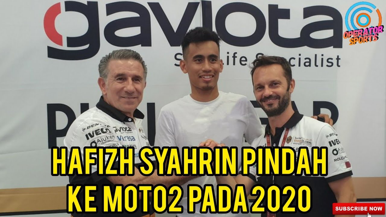HAFIZH SYAHRIN PINDAH KE MOTO2 PADA 2020 - YouTube