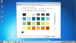 How to Change Desktop Background to a Plain or Solid Color