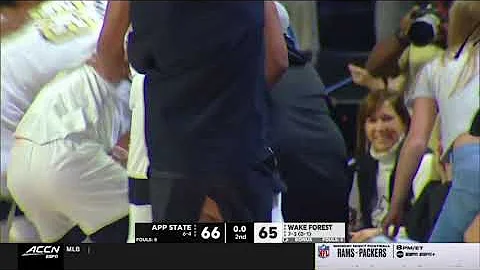 Andrew Carr Game Winning Jumper for Wake Forest | ...