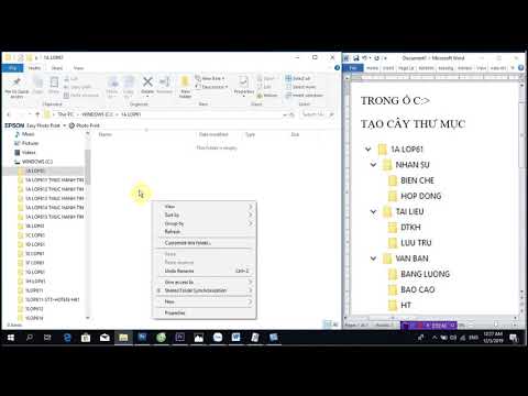 Video TIN HỌC 6 - BÀI 1: TẠO CÂY THƯ MỤC - YouTube