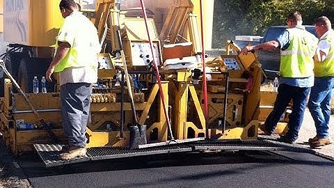 A Hot Mix...The Paving Process