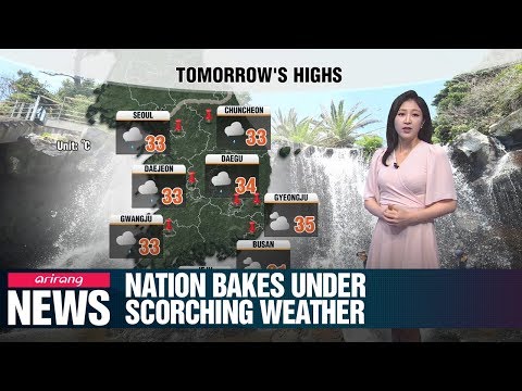 Nation bakes under scorching weather _ 080719