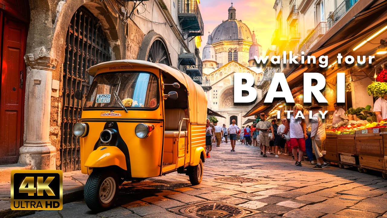 Bari, ITALY  [4K] 🇮🇹 Walk, Wander, Wonder | Discover the Magic of Puglia 4K