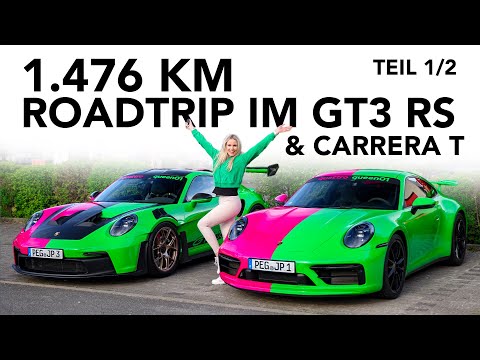 1,476 KM ROADTRIP in the Porsche 911 GT3 RS & Carrera T through Germany I Part 1/2