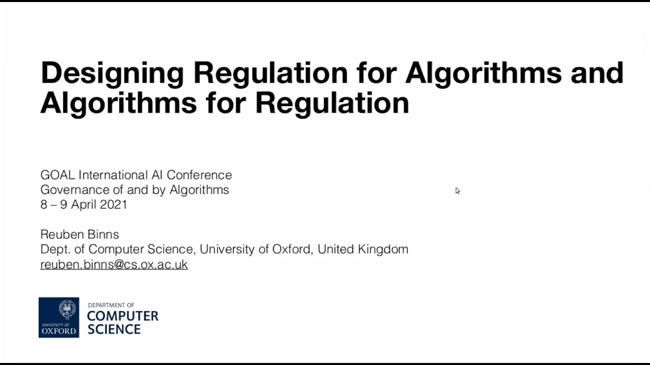 Professor Reuben Binns, 