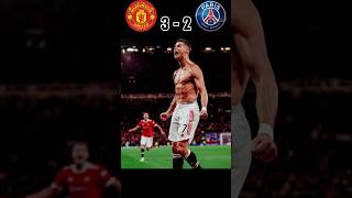 Manchester United vs PSG UCL FINAL |Ronaldo vs Messi  Mbappe and Neymar 🔥💥#football #cr7 #messi