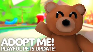 *NEW* 🐻 Playful Pets 🐶  Update in Adopt Me Roblox | Milkies Squad