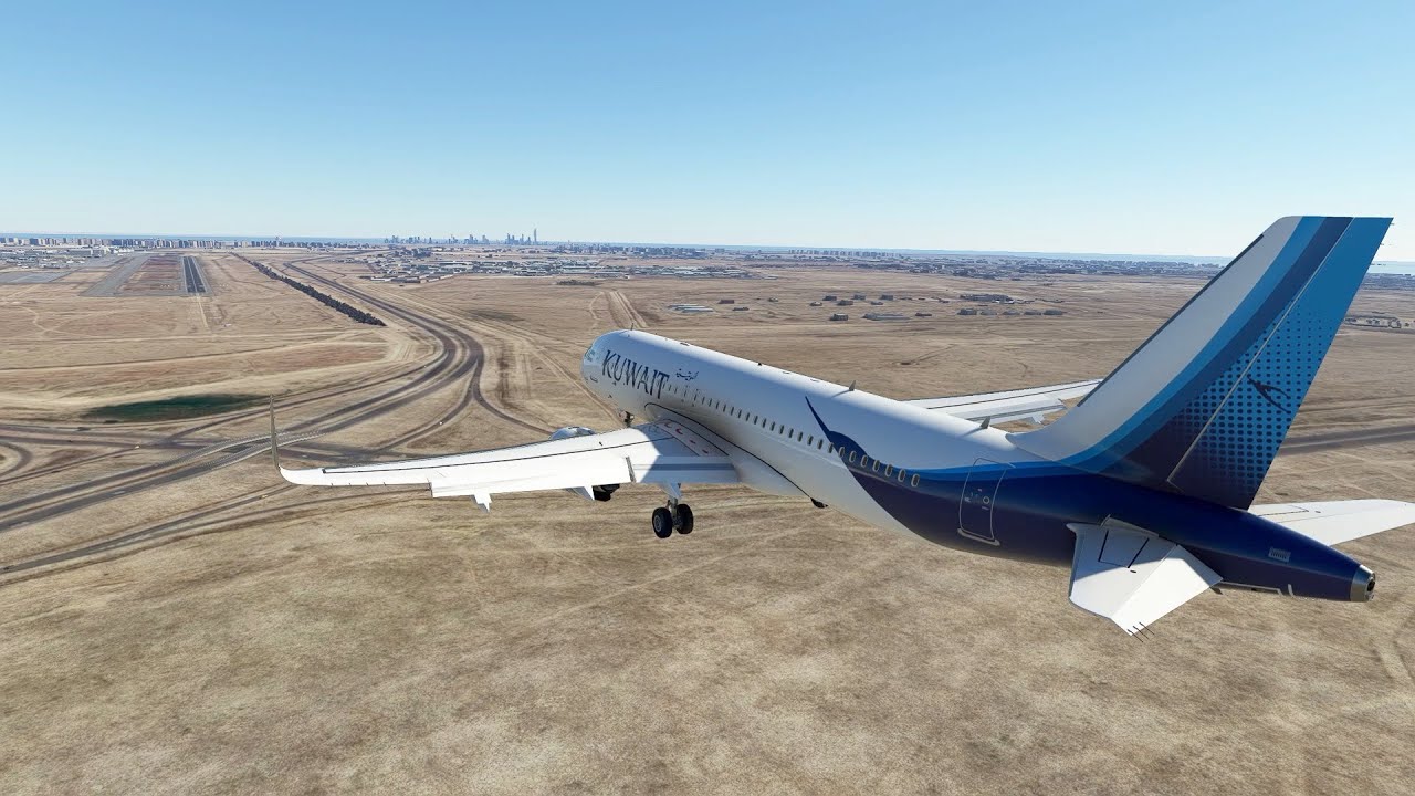 Kuwait Airways A320 - Microsoft Flight Simulator 2020 - Kuwait arrival
