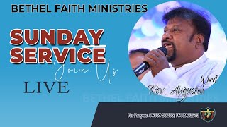 ?LIVE |  SUNDAY SERVICE | 25-06-2023 | Worship and Word Rev.Augustin | BFM bibleverse worship