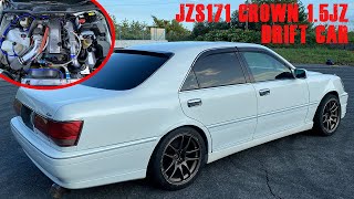JZS171 Toyota Crown, 1.5JZ, HKS Turbo, for sale from Powervehicles, Ebisu