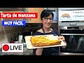 Tarta de manzana fácil (🔴DIRECTO)