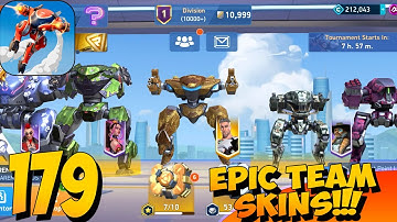 Mech Arena - Gameplay Walkthrough Part 179 - Epic Team Skins🔥OMG!(iOS,Android)