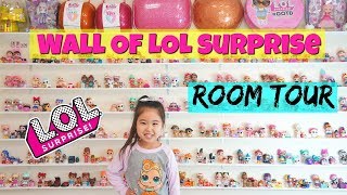 Room Tour Entire Lol Surprise Collection Series 1, 2, 3, 4 Eye Spy 5 Hairgoals All Limited Edition