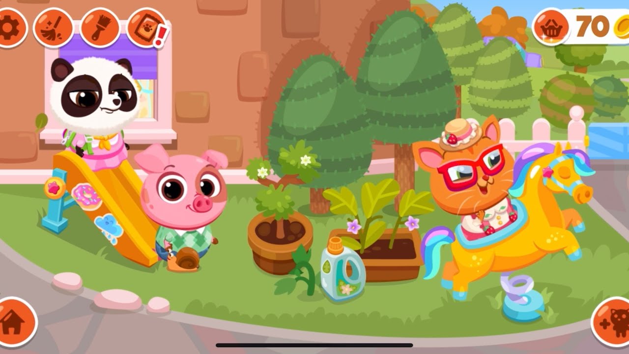 BUBBUNUN ARKADAŞLARIYLA OKULUN PARKINDA OYUNLAR OYNAYIP EĞLENDİK 💗💗💗 ~~ BUBBU SCHOOL 💖💖💖