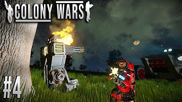 Space Engineers - Colony WARS! - Ep #4 - Sneak Attack?!