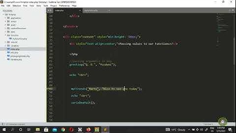 What is PHP function default values?