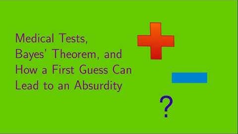 Medical Tests, Bayes