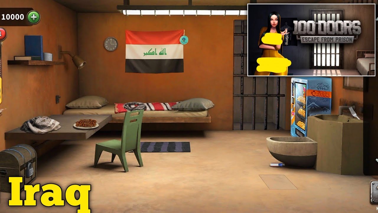 100 Doors Escape From Prison Level 38 Iraq (Peaksel Games)